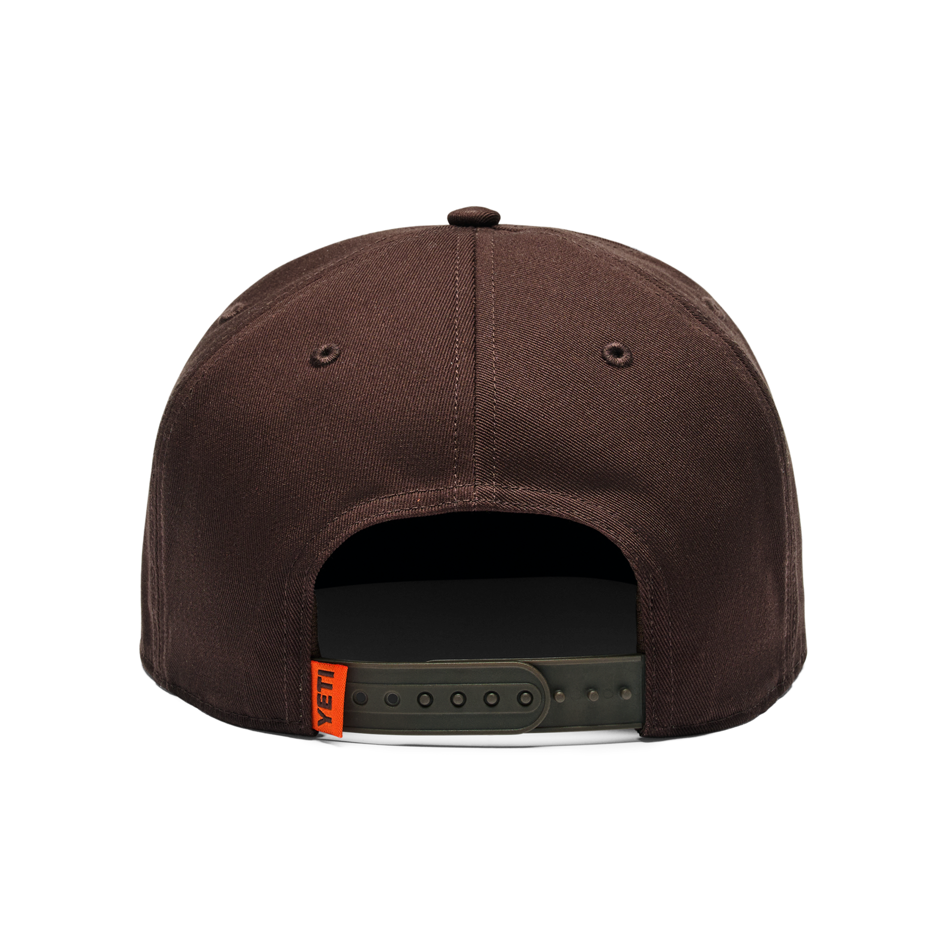 Flat Brim Rope Hat, Coffee, large