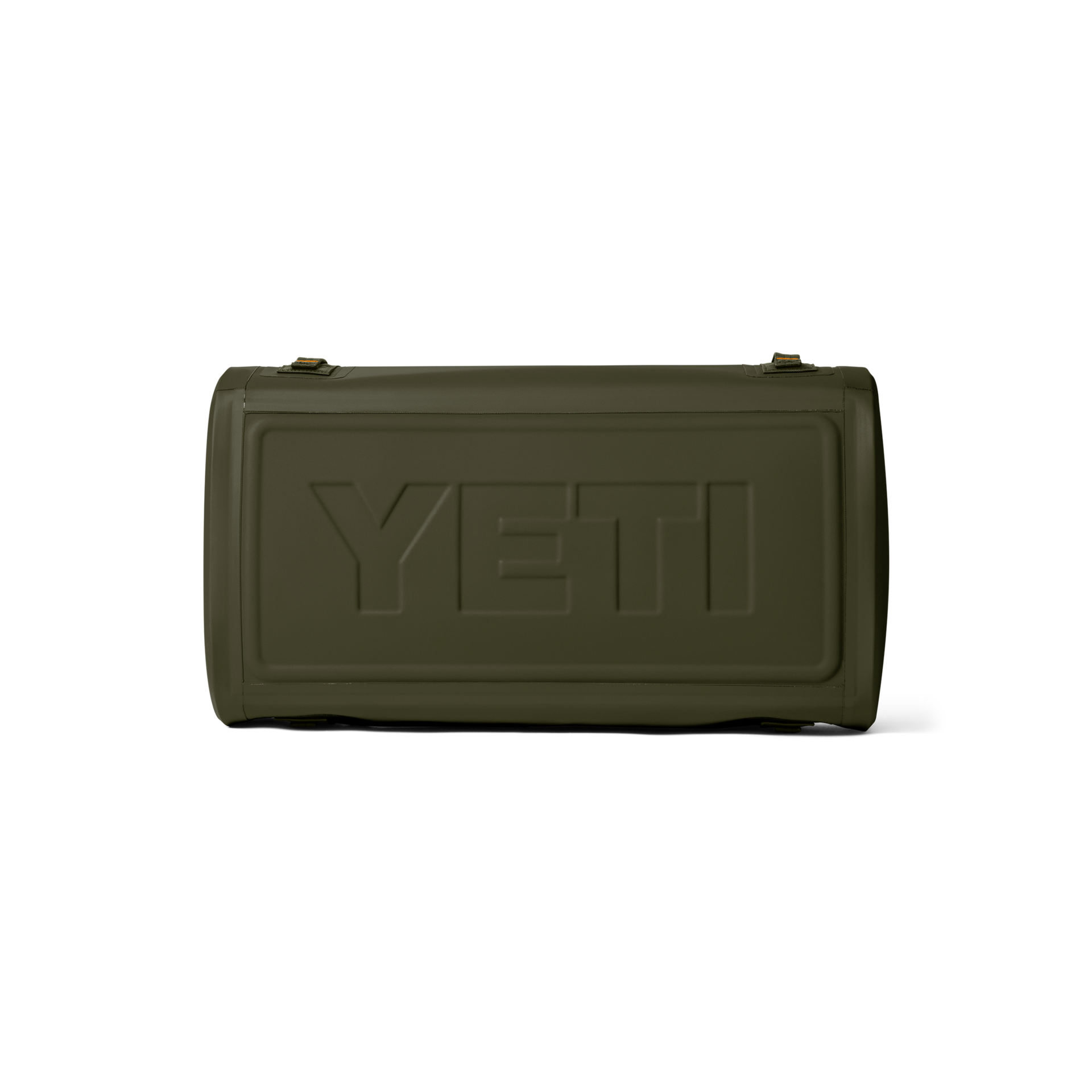 50L Waterproof Duffel, Olive/King Crab Orange, large