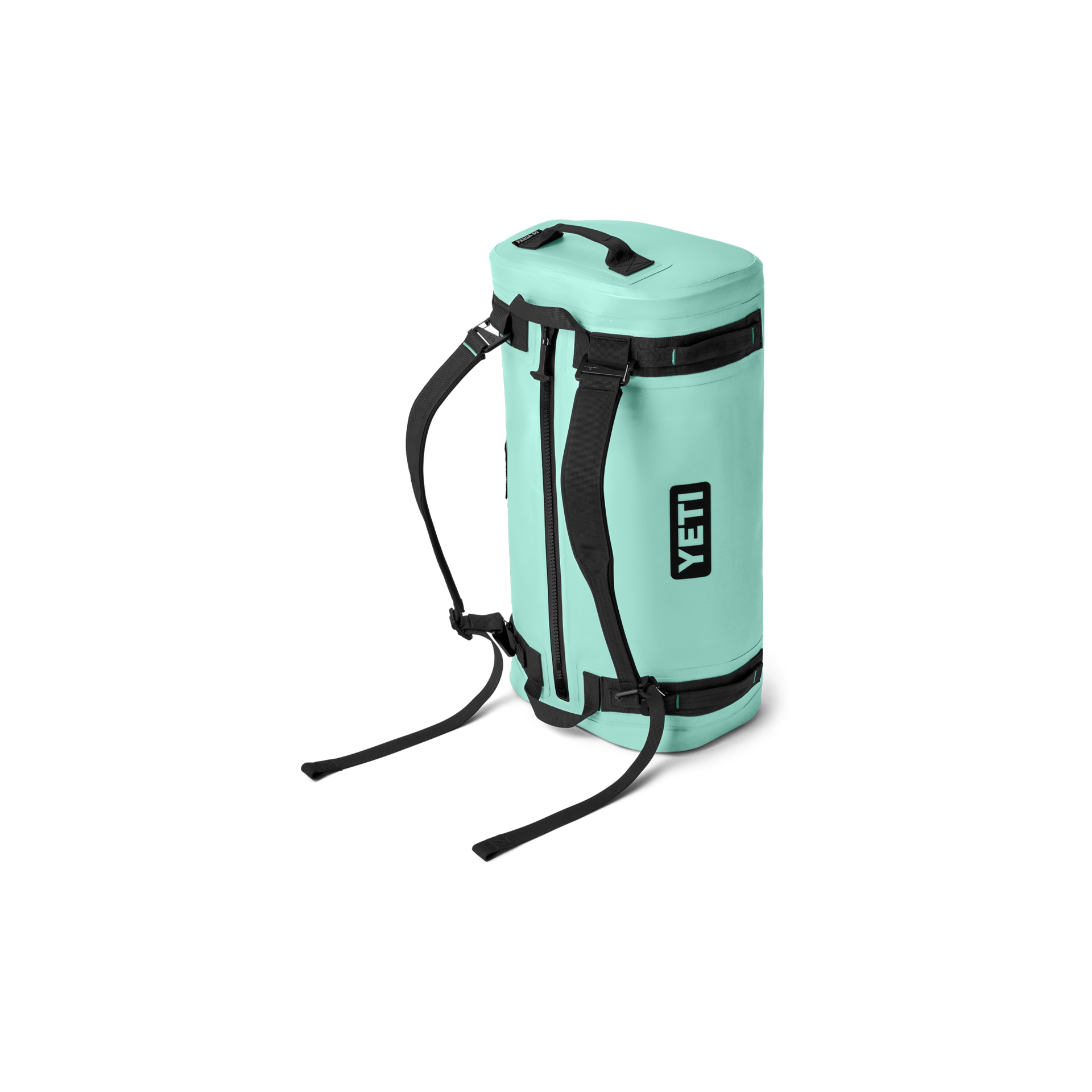 50L Waterproof Duffel, Seafoam, large