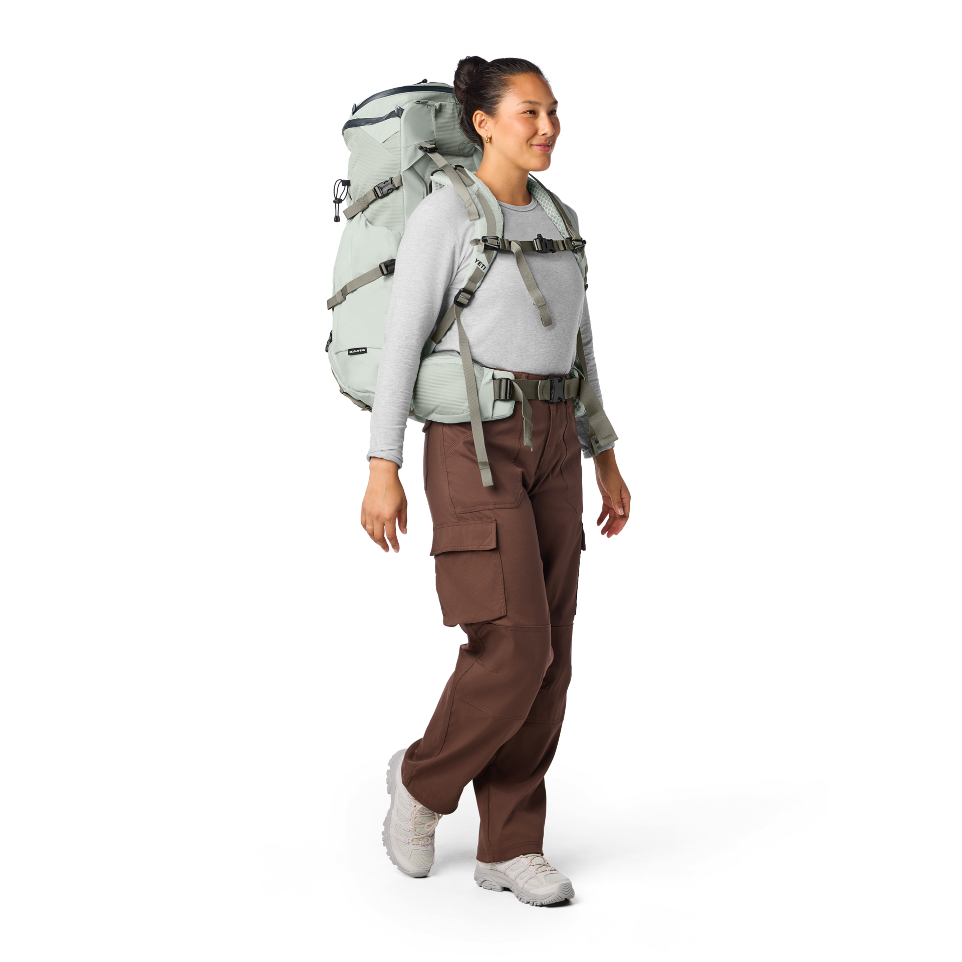 50L Women's Hiking Pack, Classic Navy, large