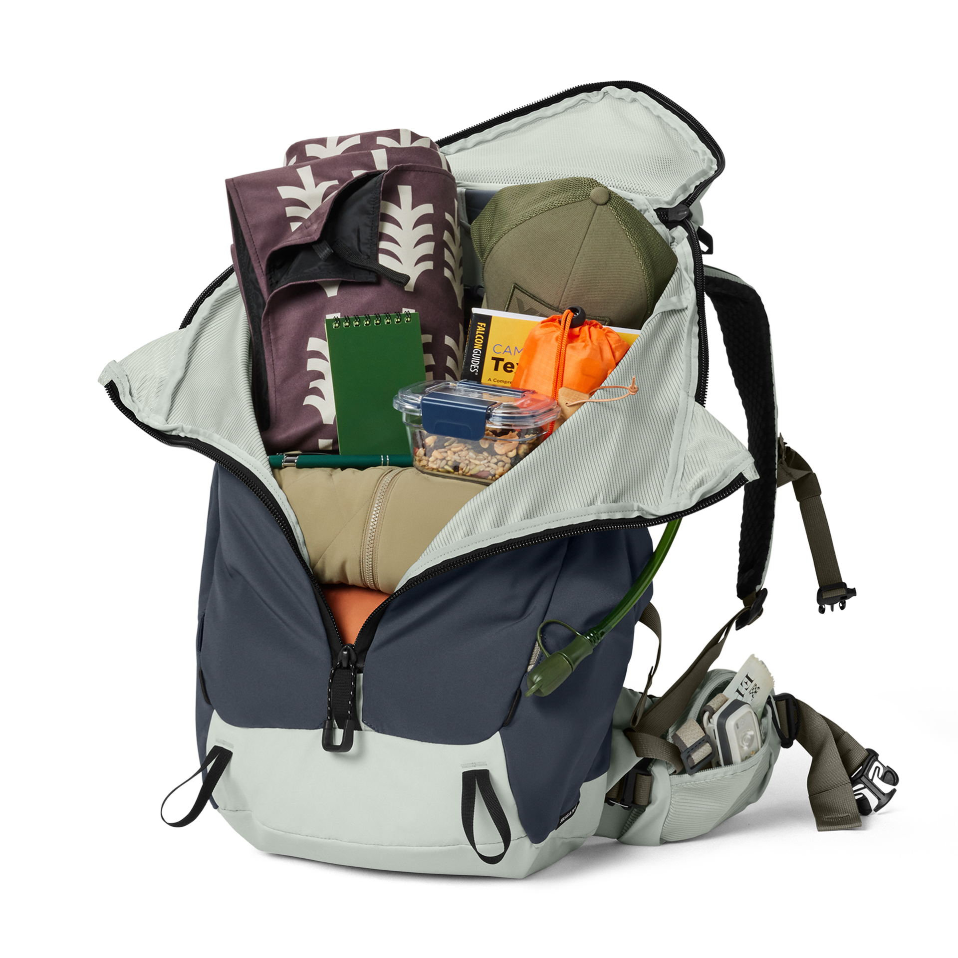 40L Men's Hiking Pack, Classic Navy, large