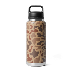 36 oz Water Bottle, Wetlands Camo, large