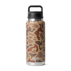 36 oz Water Bottle, Wetlands Camo, large
