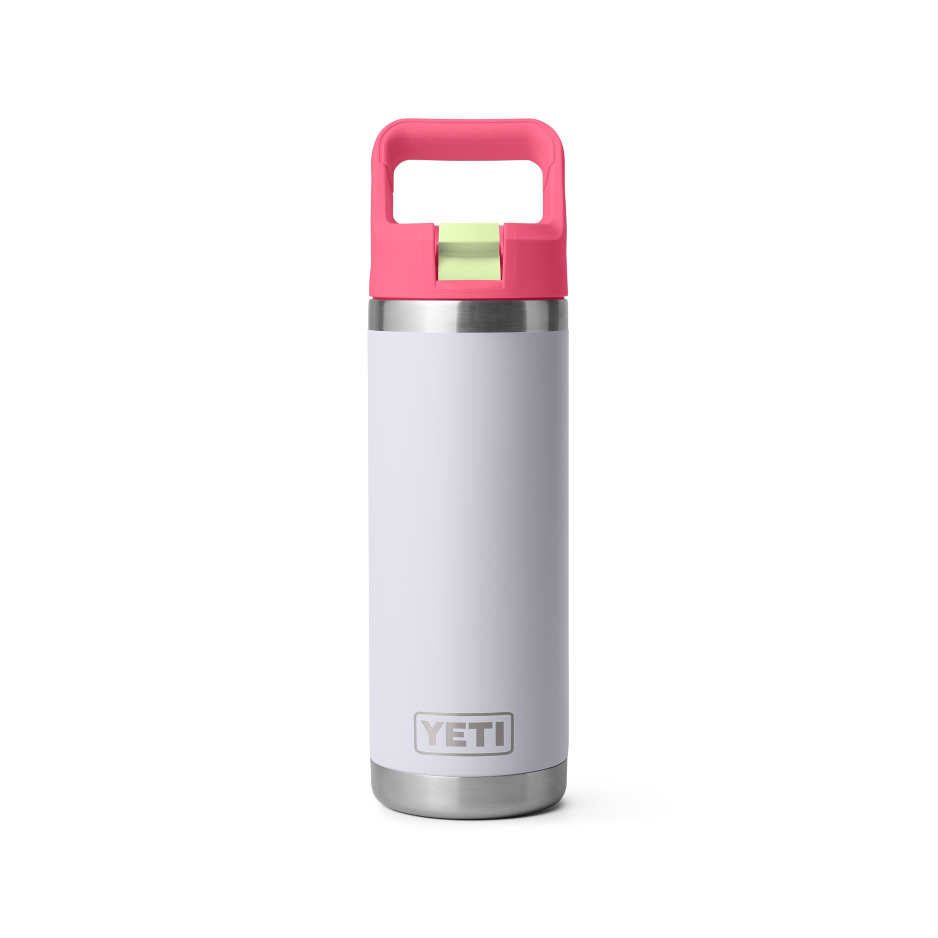 18 oz Water Bottle, Mist/Pink/Grasshopper, large