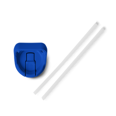 Bottle Straw Cap, Royal Blue, large