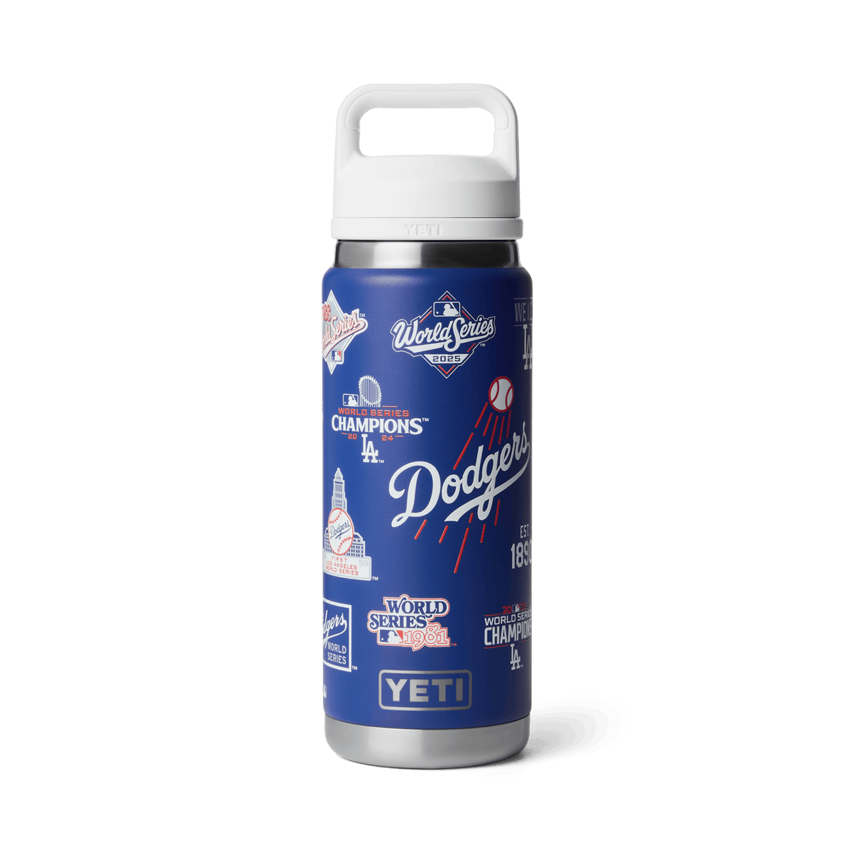 YETI x MLBâ¢ Fandom Collection Dodgersâ¢ RamblerÂ® 26 oz Water Bottle