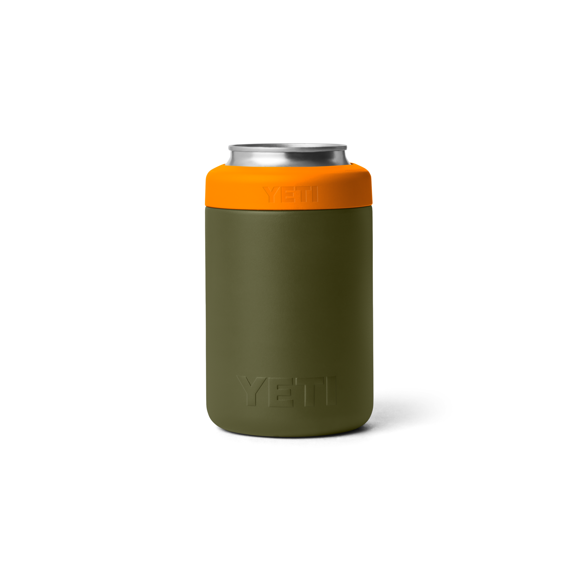 12 oz Colster�?Can Cooler, Olive/King Crab Orange, large