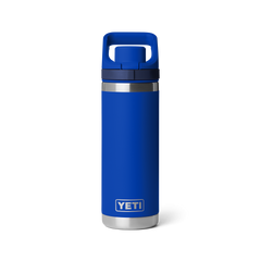 18 oz Water Bottle, Royal Blue, large