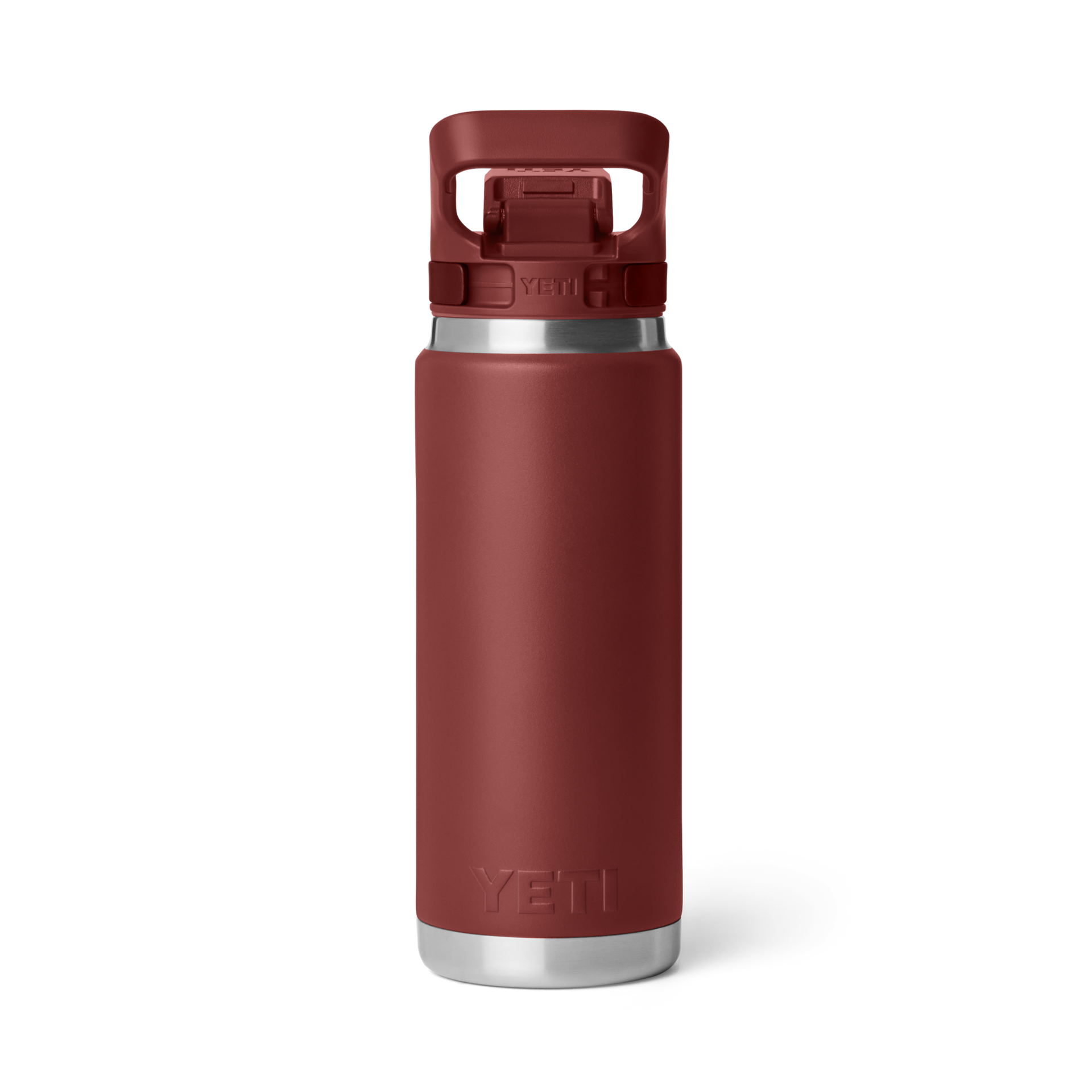 26 oz Water Bottle, Stag Red, large