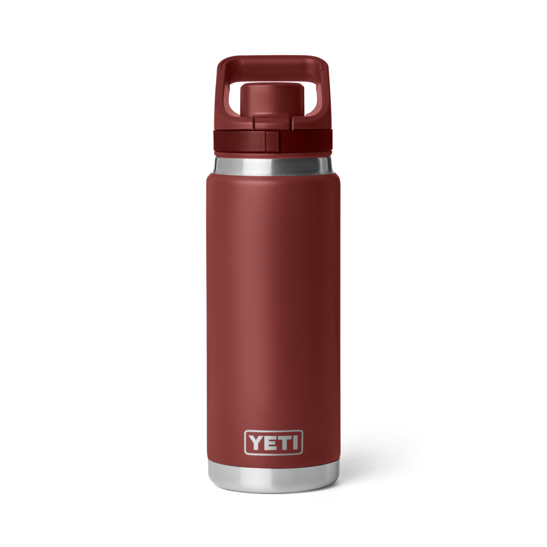 26 oz Water Bottle, Stag Red, large