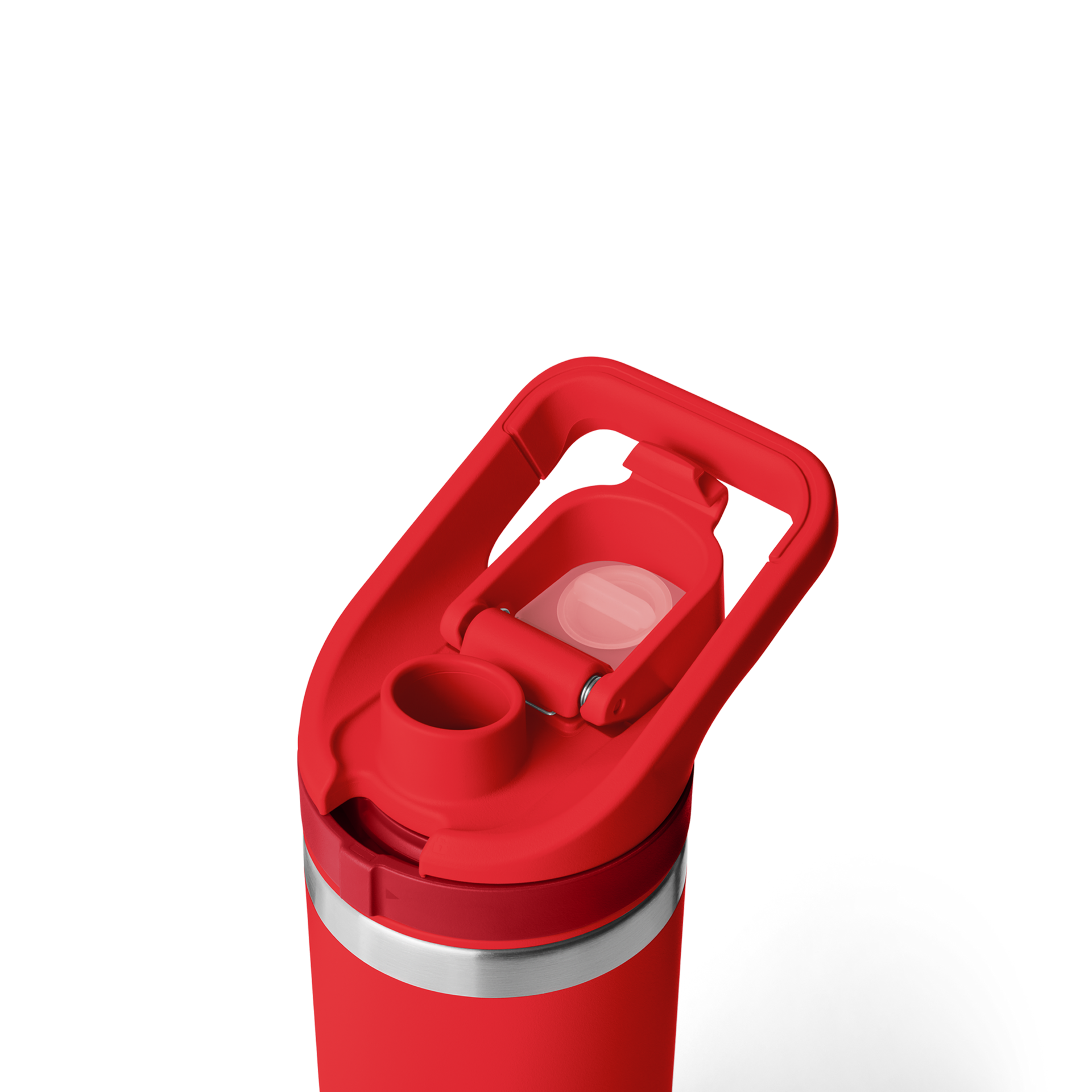 Bottle Flip Chug Cap, Rescue Red, large