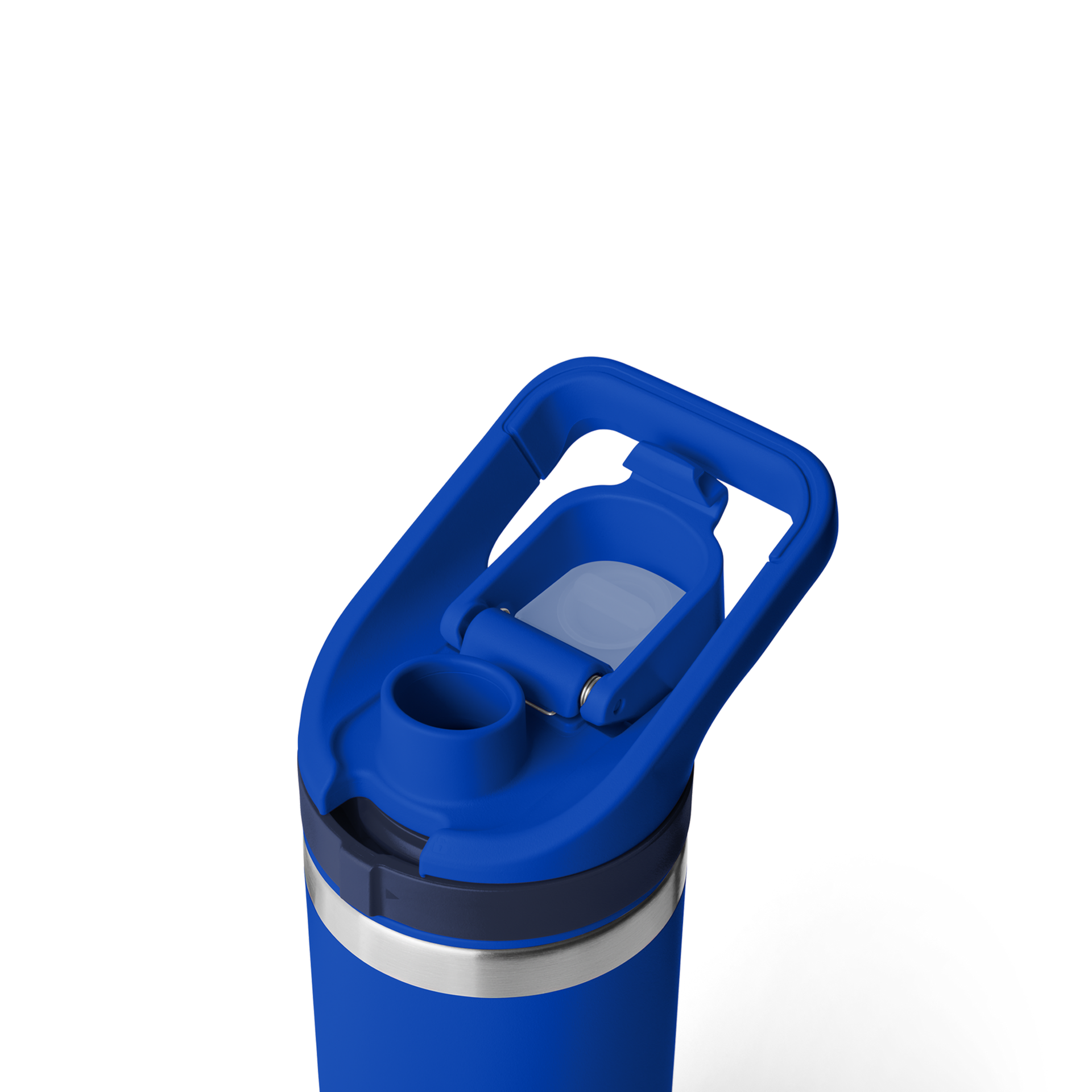 Bottle Flip Chug Cap, Royal Blue, large