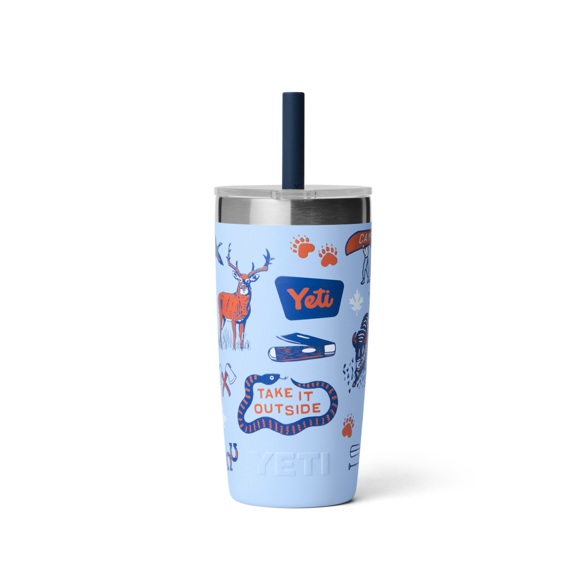 Jr. 10 oz Tumbler, Big Sky Summer Camp, large