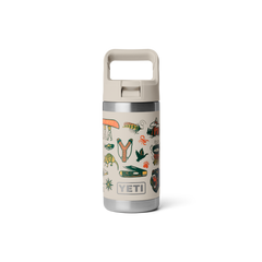Jr. 12 oz Kids Water Bottle, Cape Summer Camp, large