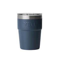16 oz Stackable Cup, Navy Badge, large