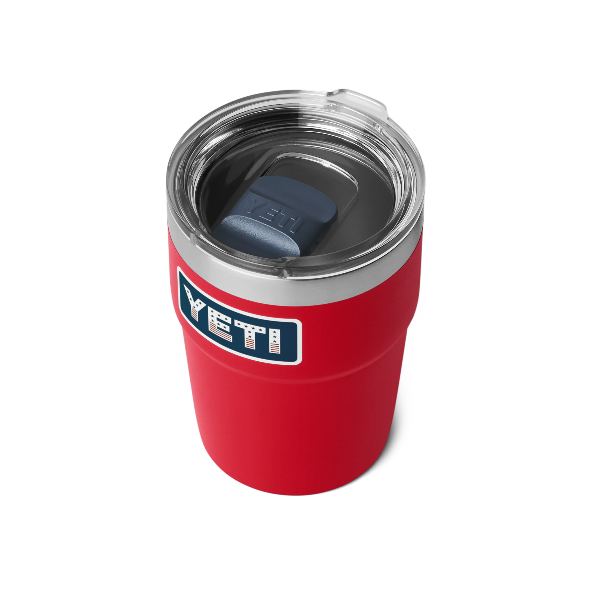 16 oz Stackable Cup, Red Badge, large