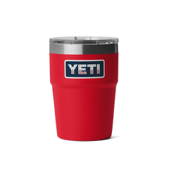 16 oz Stackable Cup, Red Badge, large