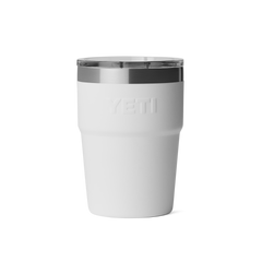 16 oz Stackable Cup, White Badge, large