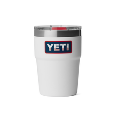 16 oz Stackable Cup, White Badge, large