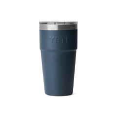 20 oz Stackable Cup, Navy Badge, large