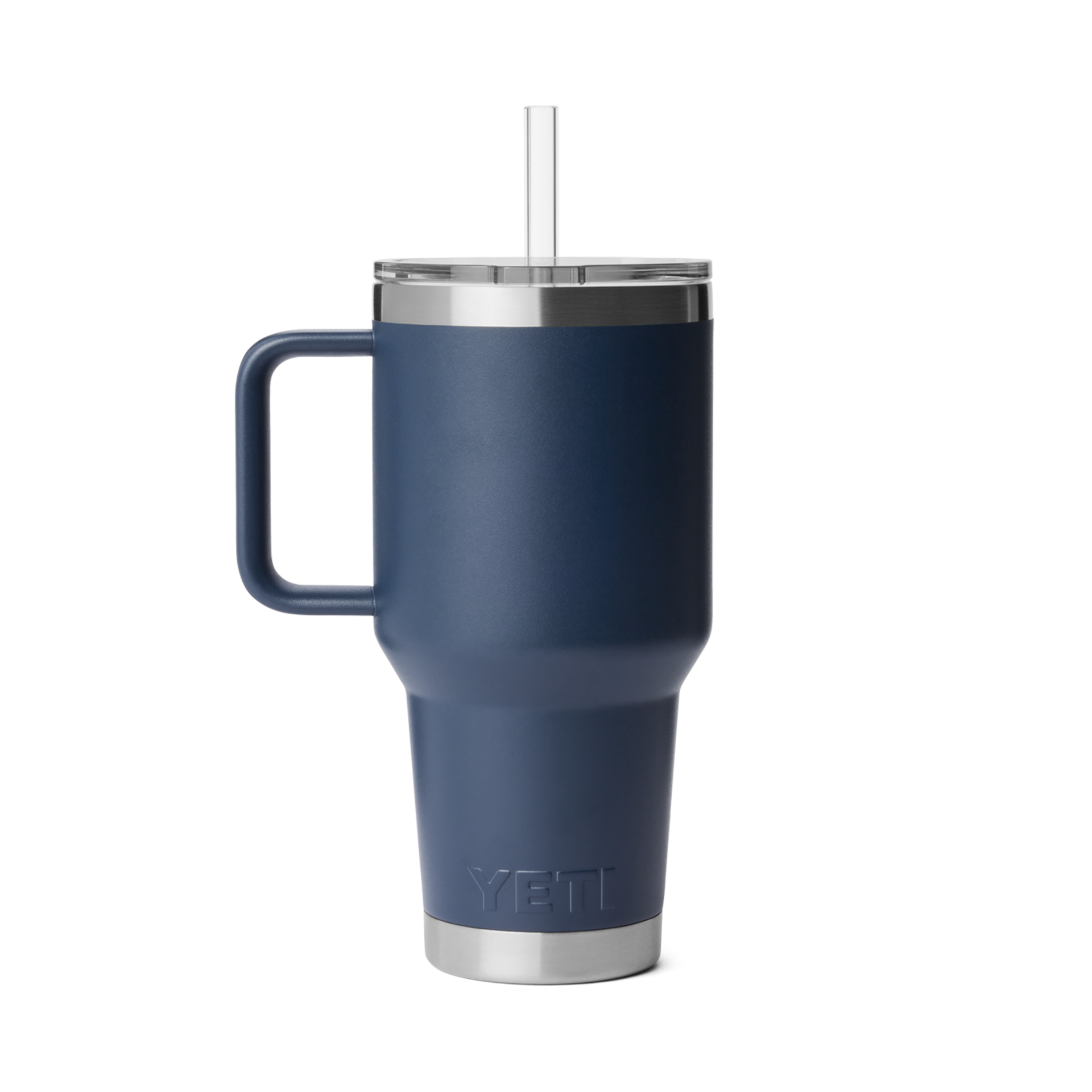 35 oz Straw Mug, Navy, large