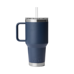 35 oz Straw Mug, Navy, large