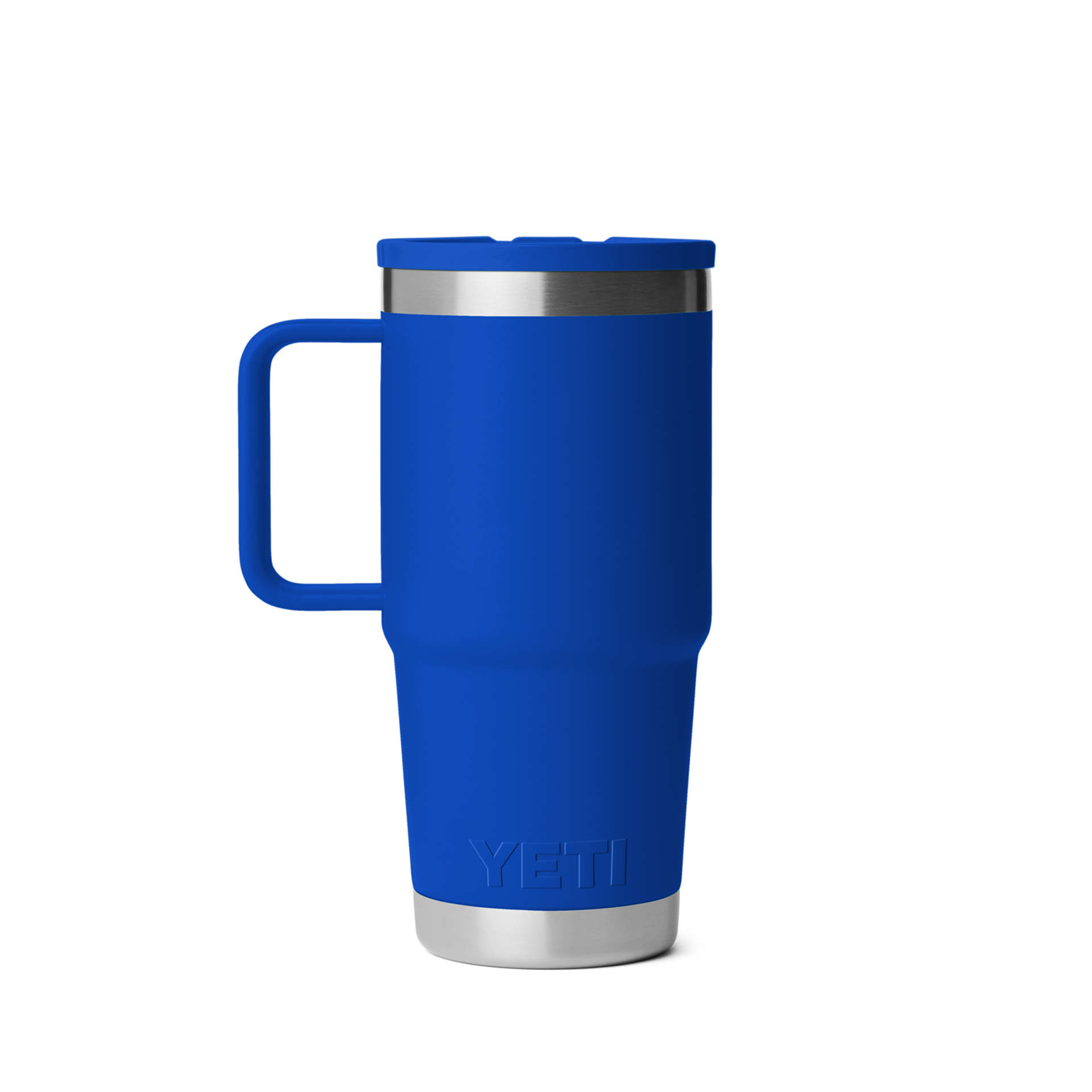 20 oz Travel Straw Mug, Royal Blue, large