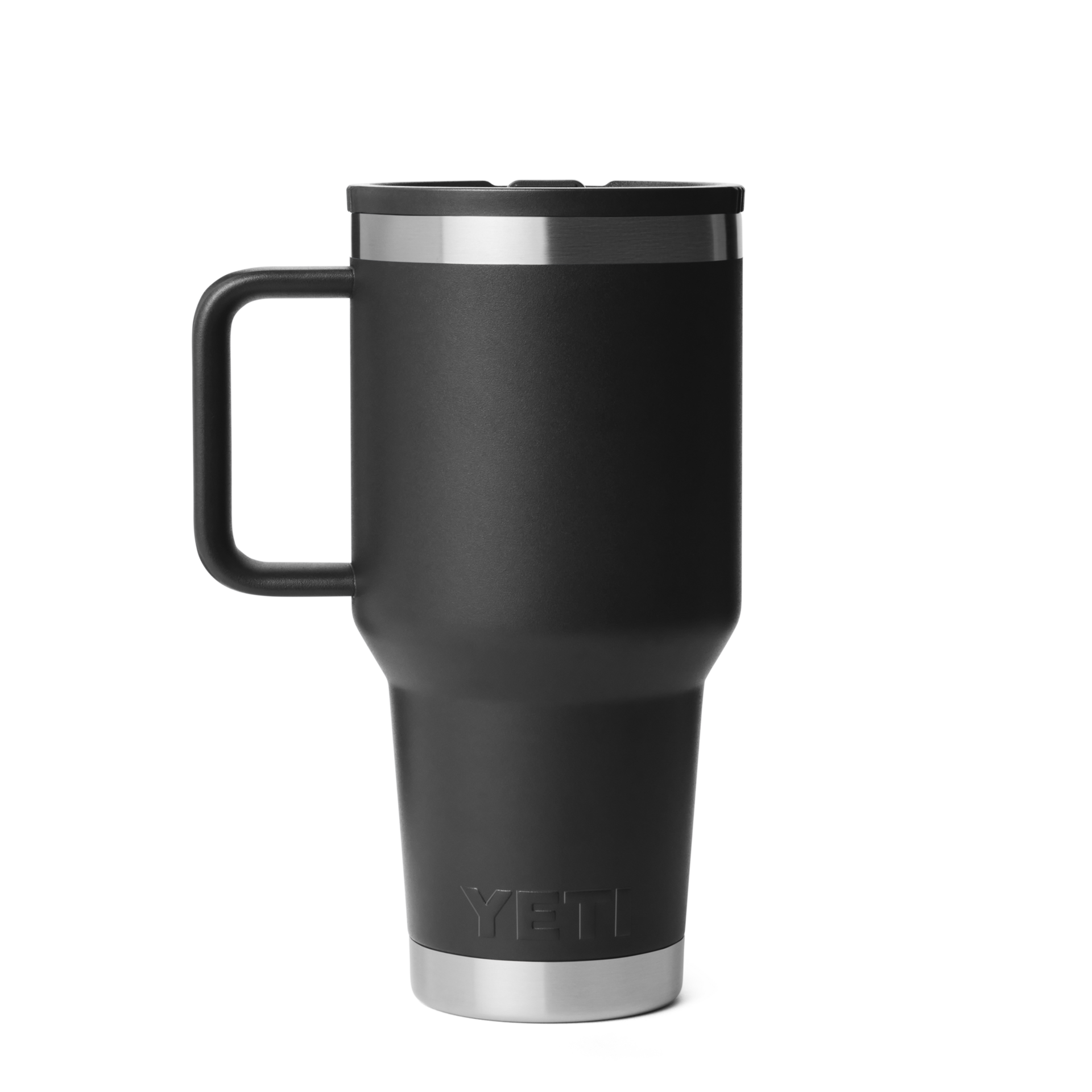 30 oz Travel Straw Mug, Black, large