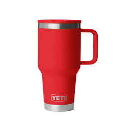 30 oz Travel Straw Mug, Rescue Red, large
