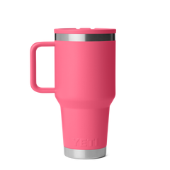 30 oz Travel Straw Mug, Tropical Pink, large