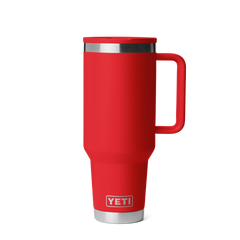 40 oz Travel Straw Mug, Rescue Red, large