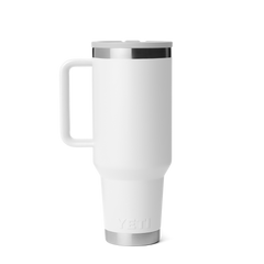 40 oz Travel Straw Mug, White, large