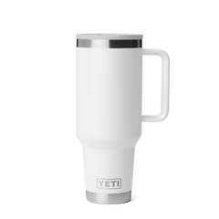 40 oz Travel Straw Mug, White, large