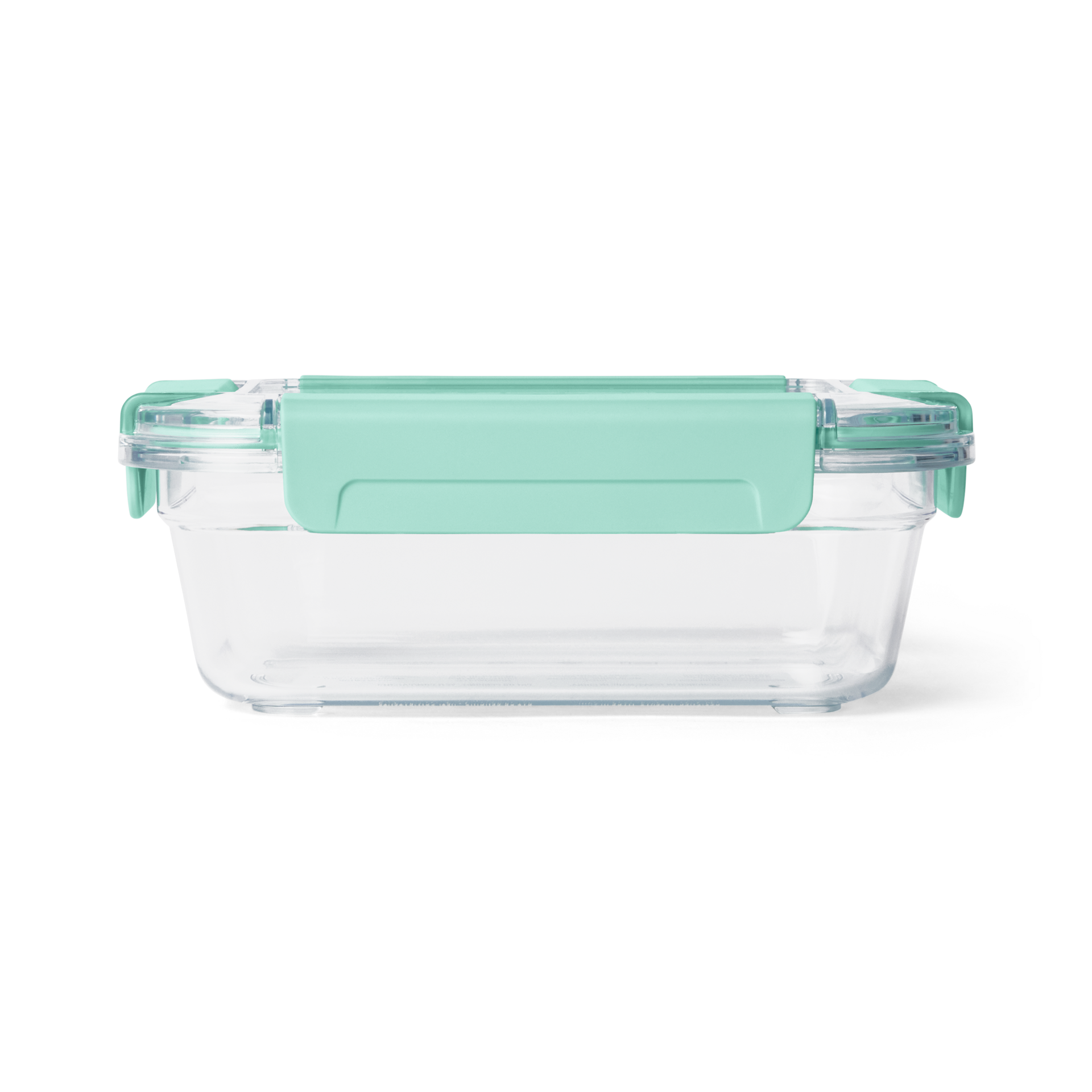 Medium Plastic Food Storage, Seafoam, large