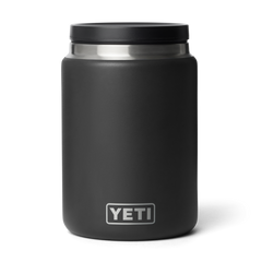 24 oz Insulated Food Jar, Black, large