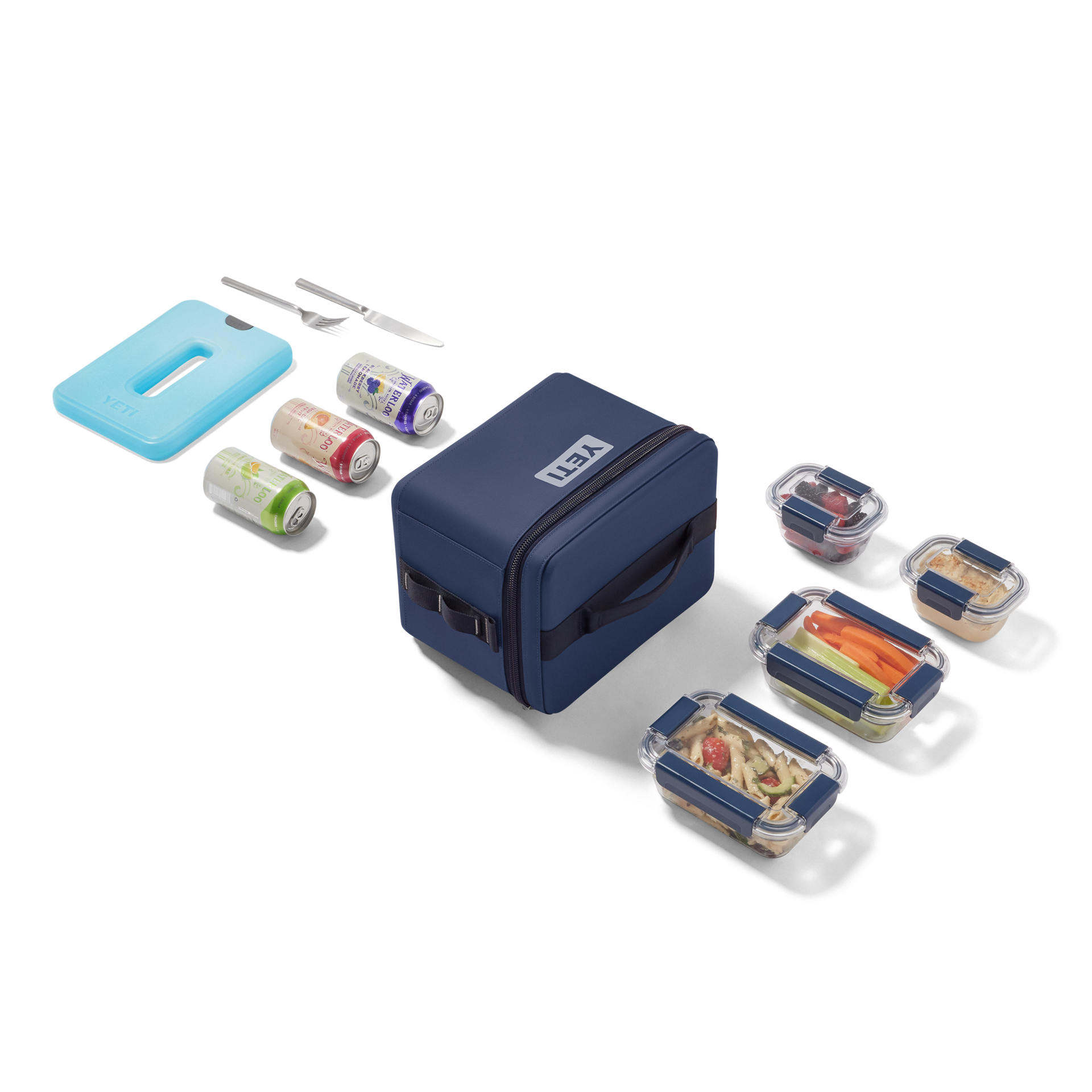 9L Insulated Box, Classic Navy, large