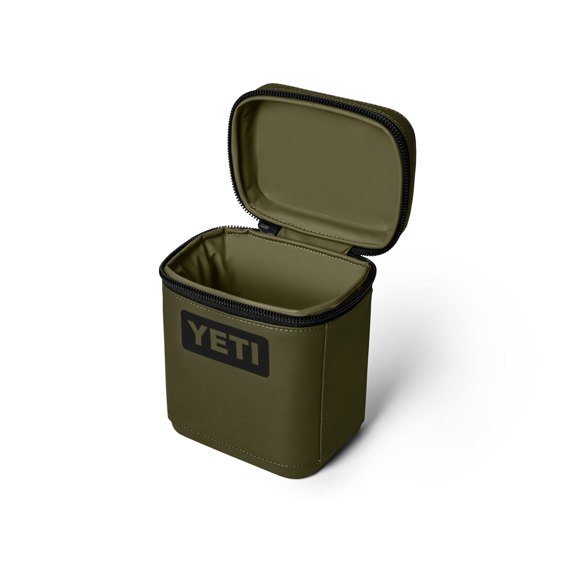 2L Insulated Snack Box, Olive, large