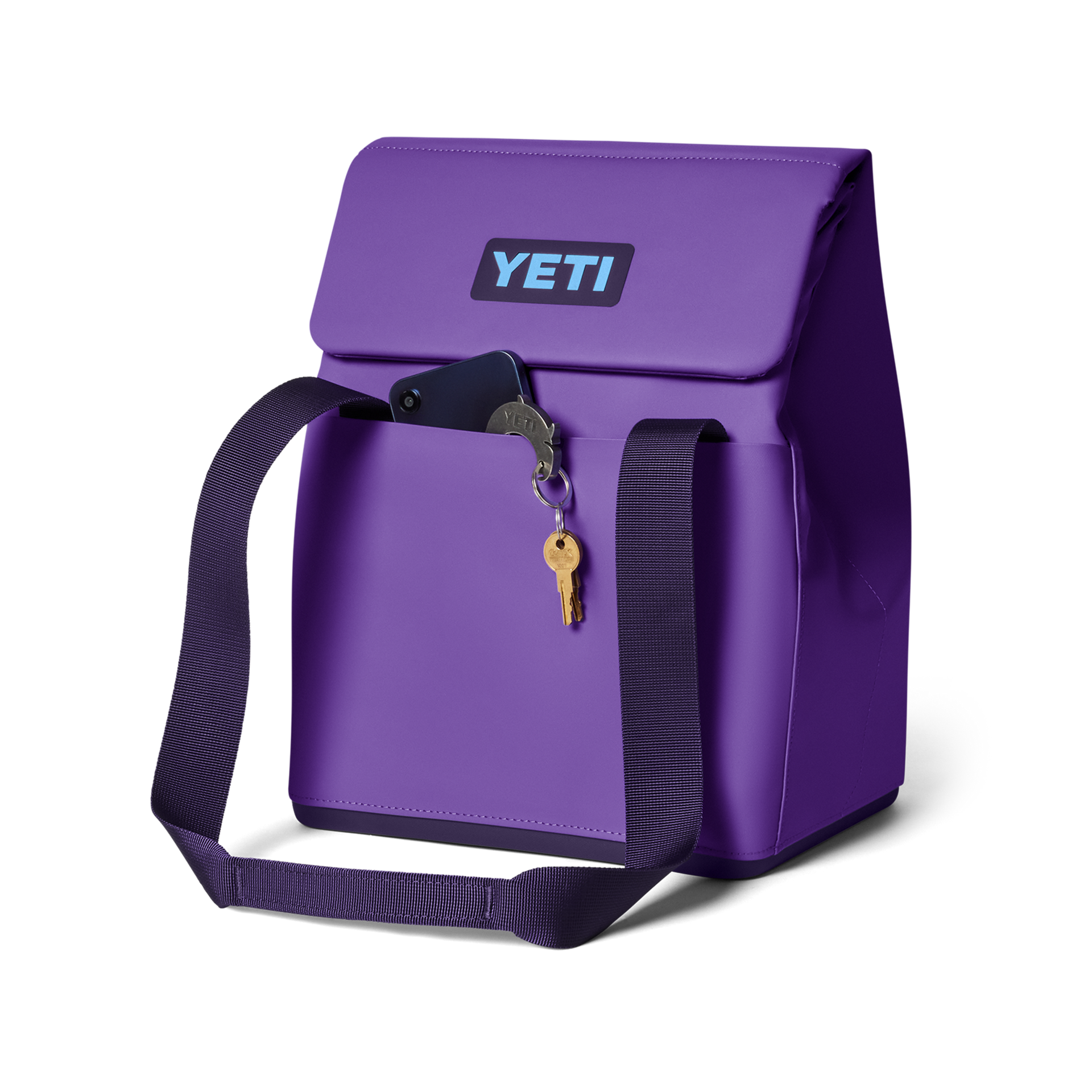 14L Insulated Tote Bag, Pace Purple/Blue, large