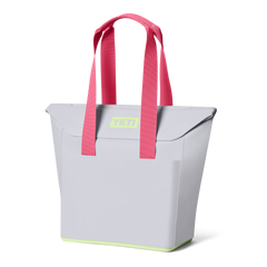 20L Insulated Tote Bag, Mist/Pink/Grasshopper, large