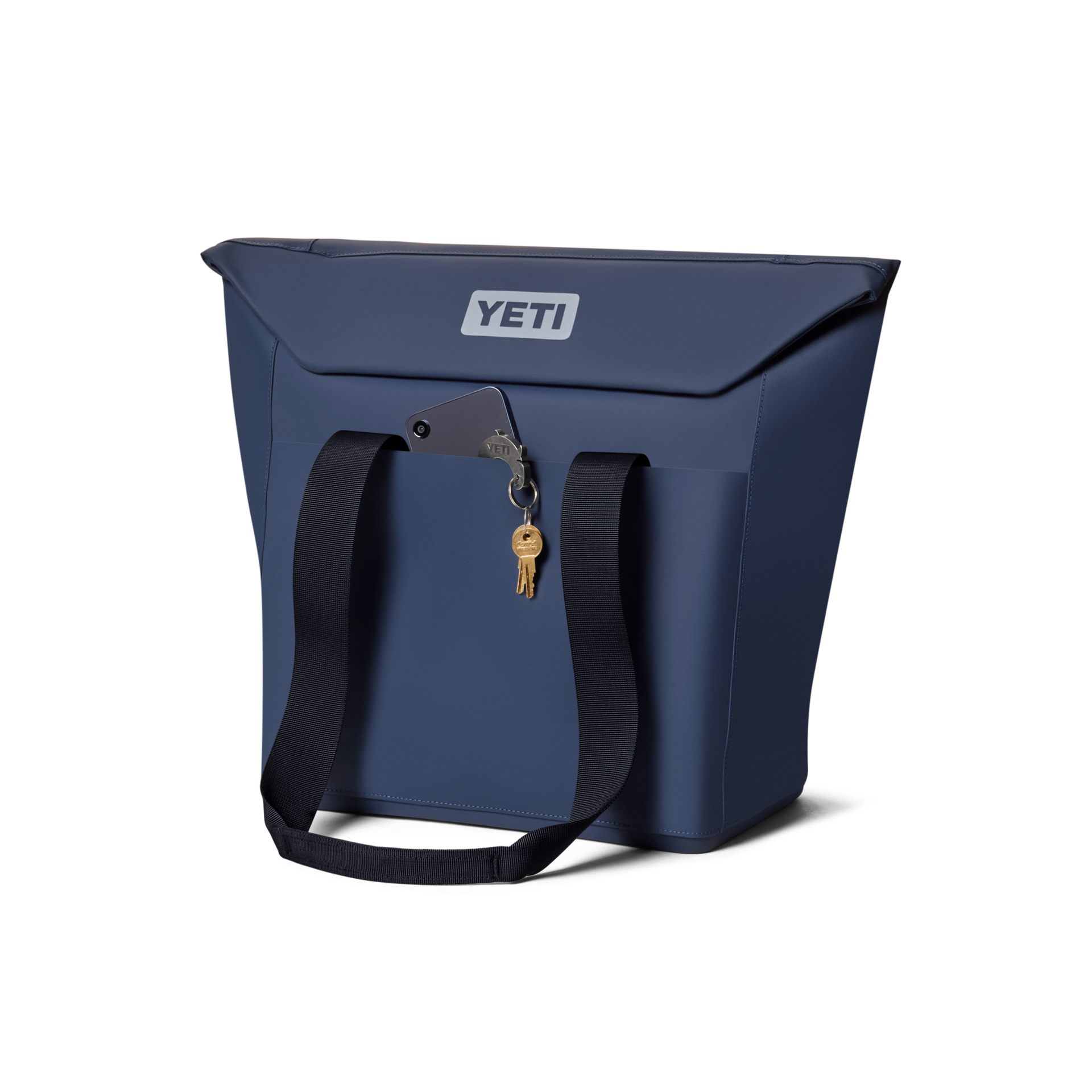 20L Insulated Tote Bag, Classic Navy, large