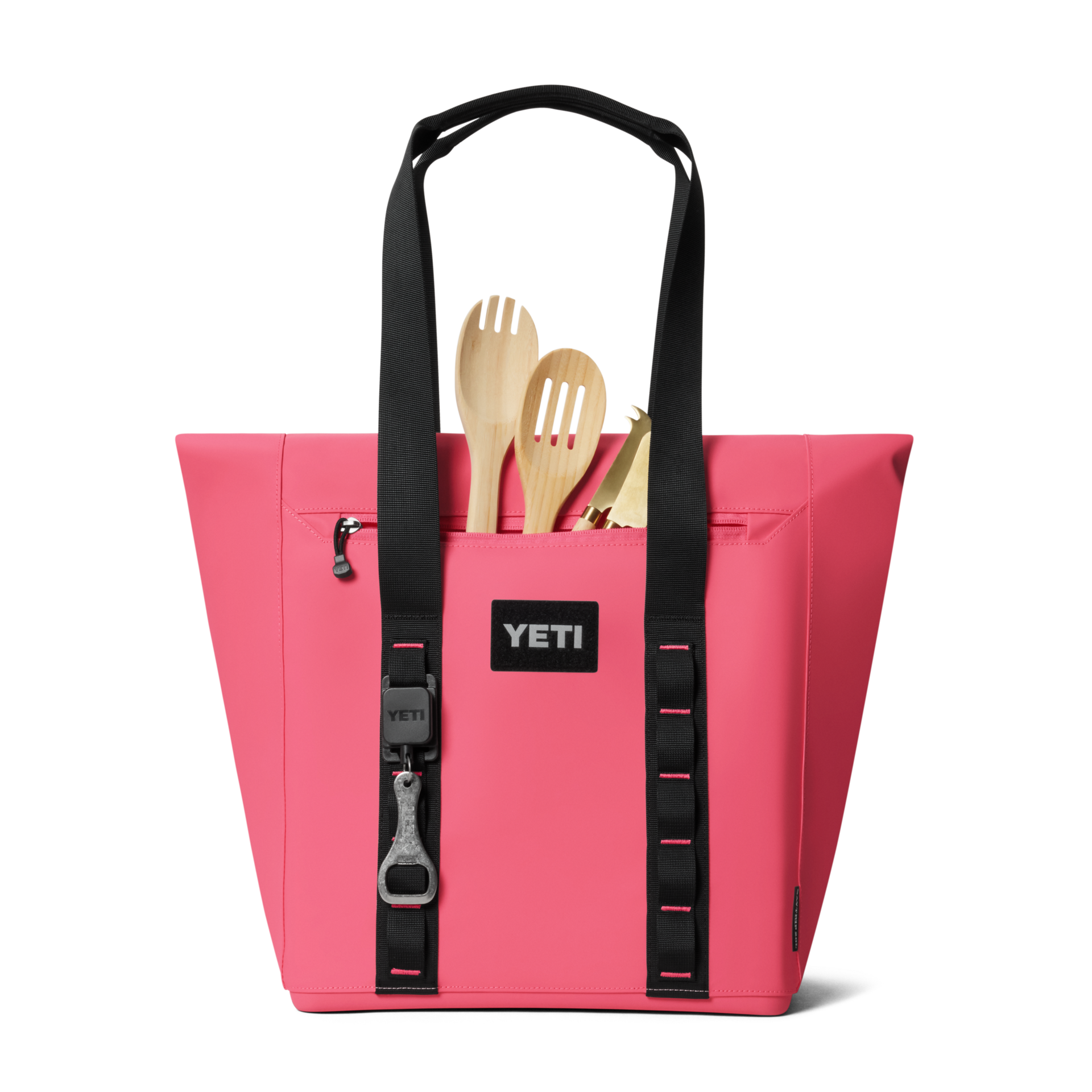 20L Insulated Tote Bag, Tropical Pink, large