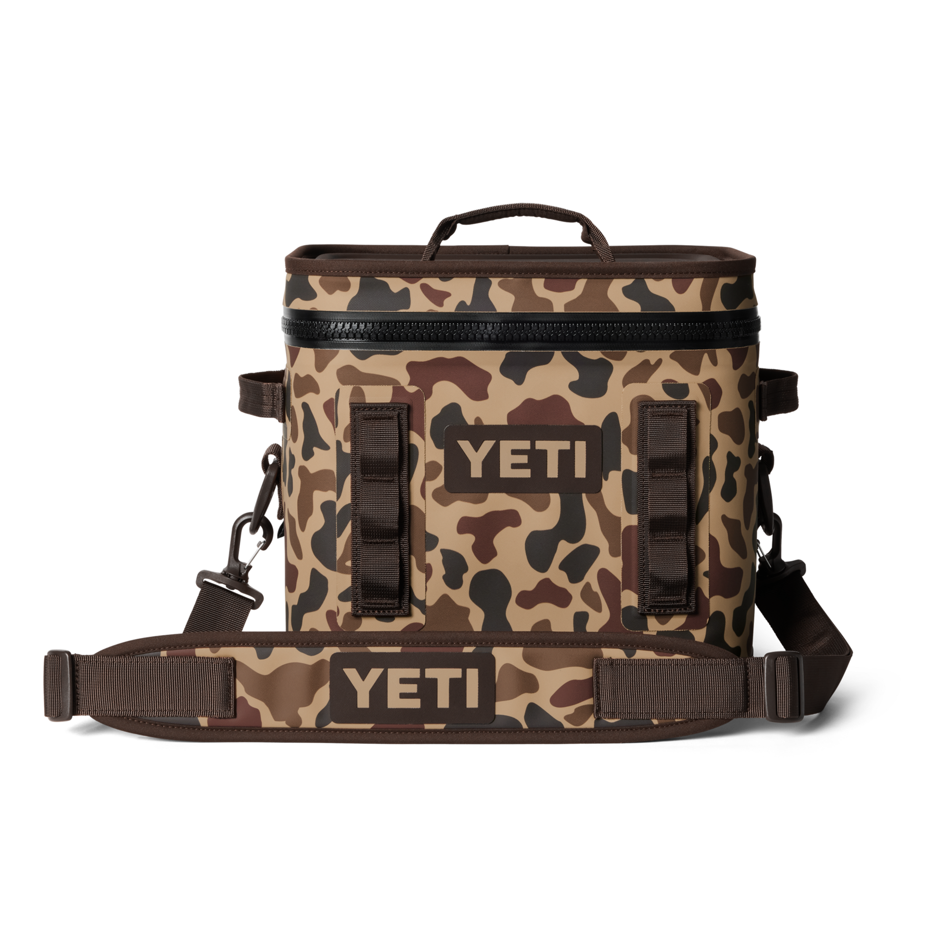 12 Soft Cooler, Wetlands Camo, large