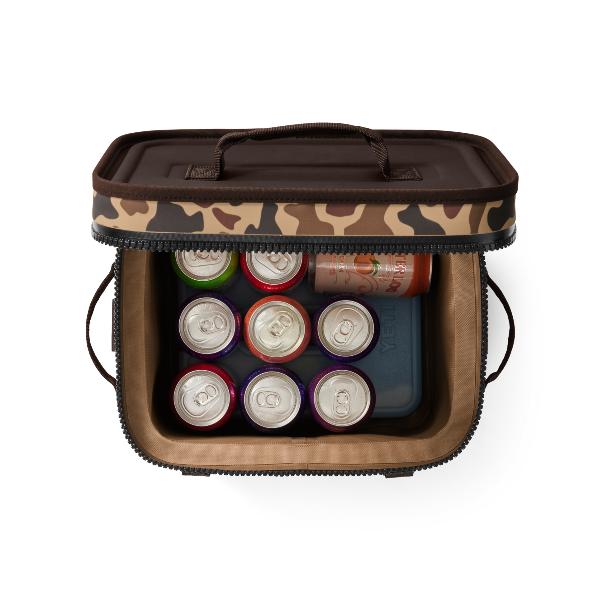 12 Soft Cooler, Wetlands Camo, large