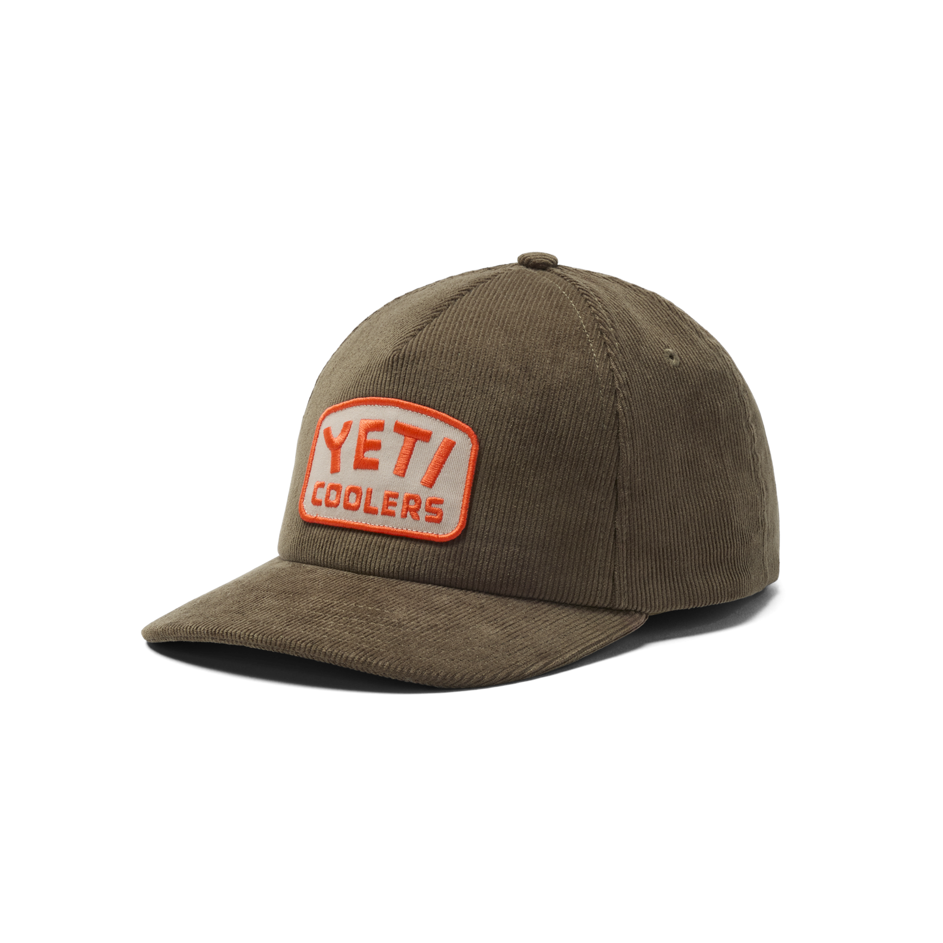 Mid Pro Corduroy Hat, Brown, large