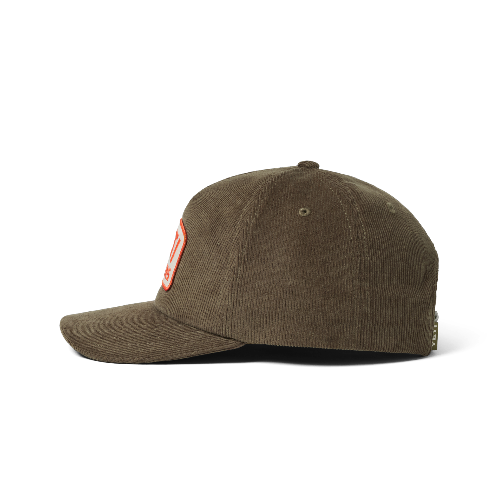 Mid Pro Corduroy Hat, Brown, large
