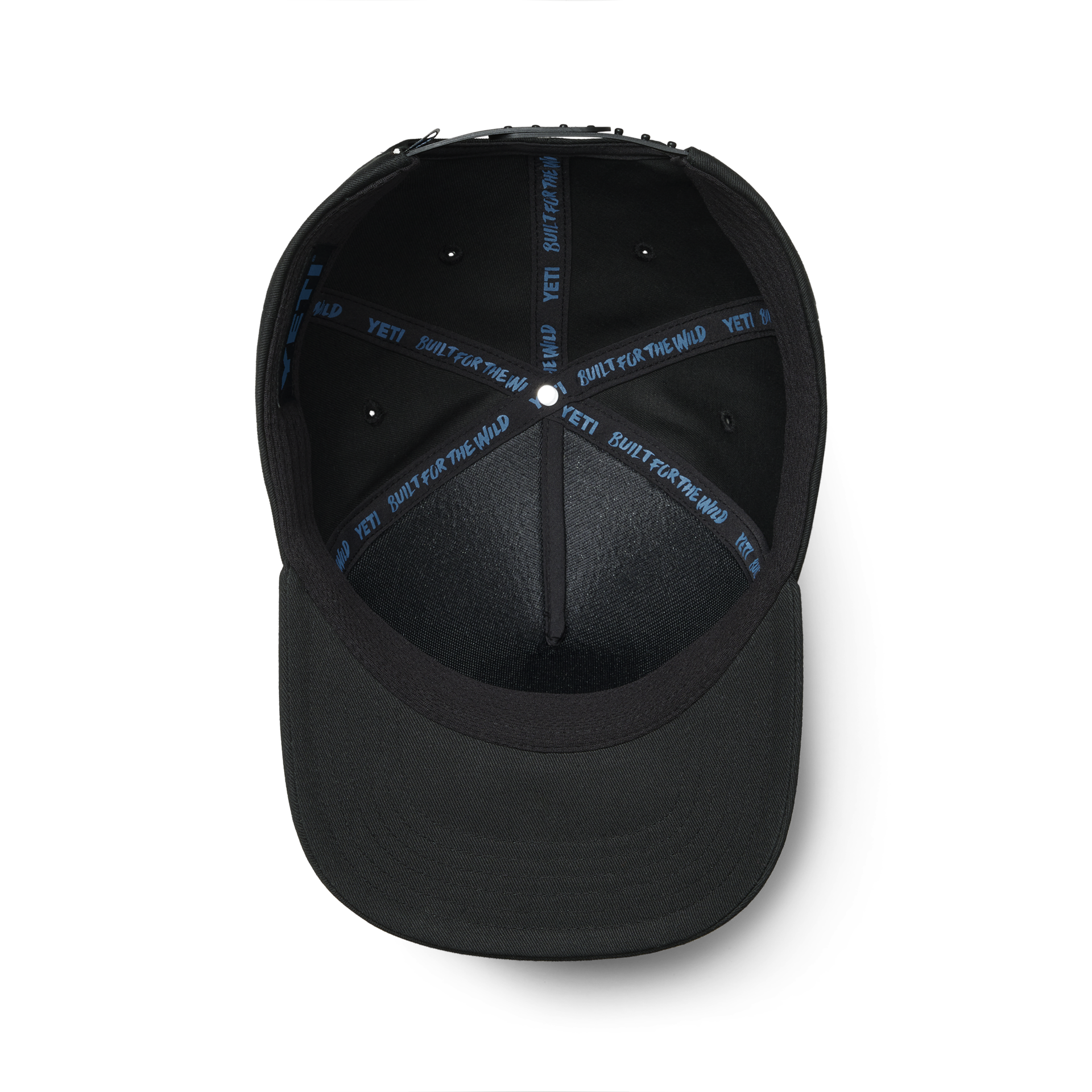 Mid Pro Flat Brim Hat, Black, large