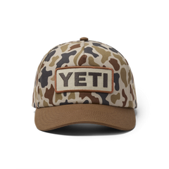 Mid Pro Flat Brim Hat, Wetlands Camo, large