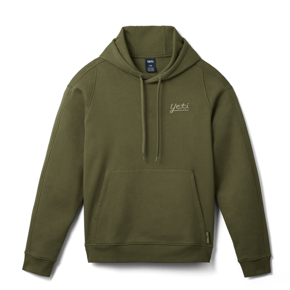 YETI? Script Built for the Wild Fleece Hoodie