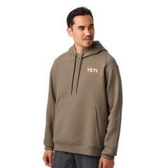 Fleece Hoodie, Wetlands Taupe, large