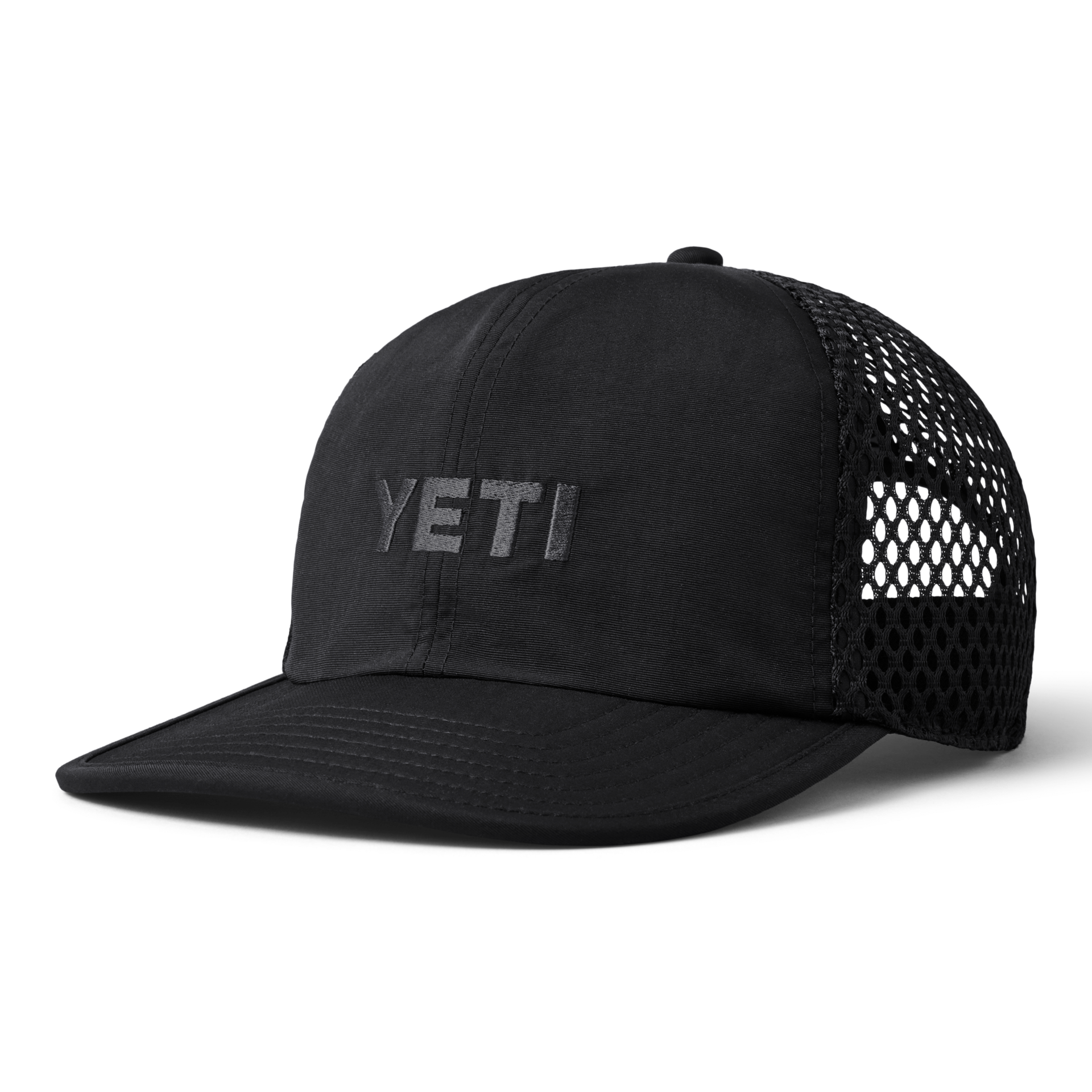 Low Profile Performance Hat, Black, large